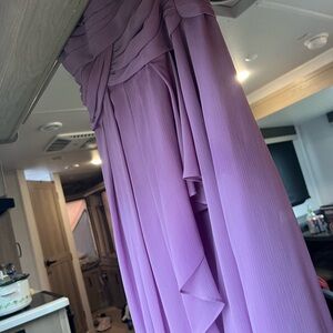 David's Bridal Lavender Dress